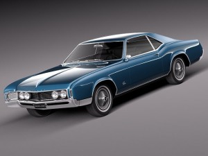 Buick Riviera 1966 3D Модель