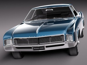 Buick Riviera 1966 3D Модель