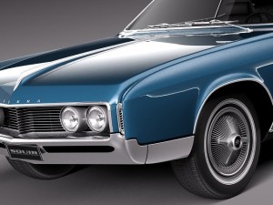Buick Riviera 1966 3D Модель