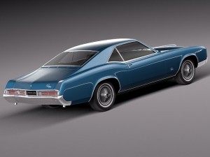 Buick Riviera 1966 3D Модель