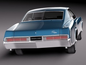 Buick Riviera 1966 3D Модель