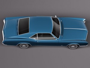 Buick Riviera 1966 3D Модель