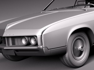 Buick Riviera 1966 3D Модель