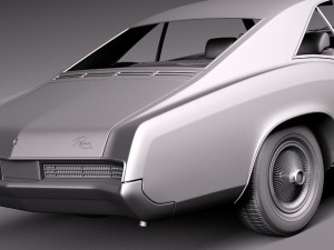 Buick Riviera 1966 3D Модель