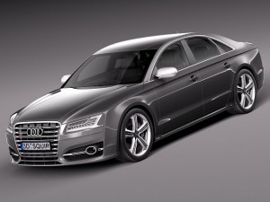 Audi S8 2014 Modelo 3D