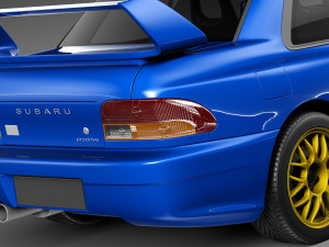 Subaru Impreza STi 22b 1993-2000 Modelo 3D
