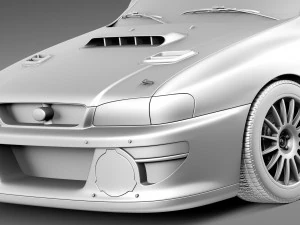 Subaru Impreza STi 22b WRC 1993-2000 3D Model