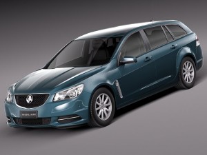 Holden VF Commodore Sportwagon 2014 3D Model