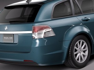 Holden VF Commodore Sportwagon 2014 3Dモデル