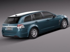 Holden VF Commodore Sportwagon 2014 3Dモデル
