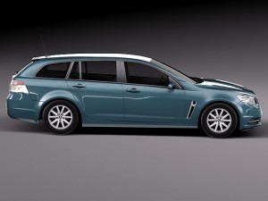 Holden VF Commodore Sportwagon 2014 3Dモデル