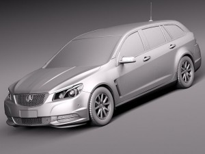 Holden VF Commodore Sportwagon 2014 3Dモデル