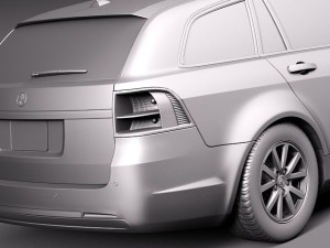 Holden VF Commodore Sportwagon 2014 3Dモデル