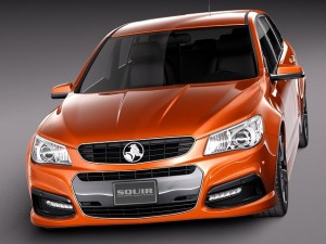 Holden VF Commodore Sportwagon SSV 2014 3D Модель