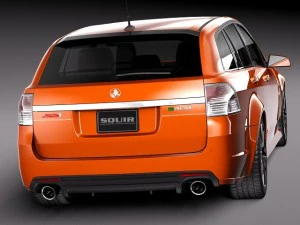 Holden VF Commodore Sportwagon SSV 2014 3D Model
