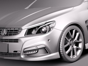 Holden VF Commodore Sportwagon SSV 2014 3D Модель