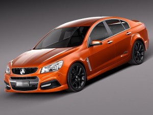 holden vf commodore ssv 2014 3D Model