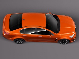 Holden VF Commodore SSV 2014 3D मॉडल