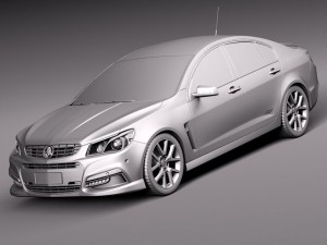 Holden VF Commodore SSV 2014 3D मॉडल