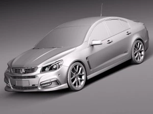 Holden VF Commodore SSV 2014 3D Model