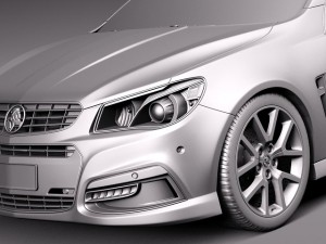 Holden VF Commodore SSV 2014 3D मॉडल