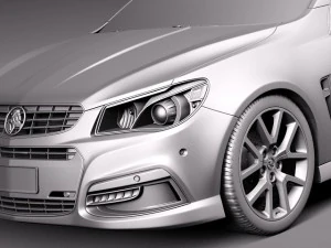 Holden VF Commodore SSV 2014 3D Model