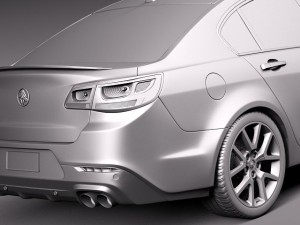 Holden VF Commodore SSV 2014 3D मॉडल