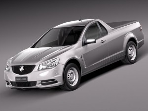 Holden VF Commodore Ute 2014 3D Model