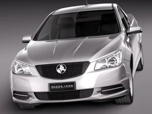 Holden VF Commodore Ute 2014 3D Model