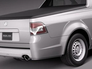 Holden VF Commodore Ute 2014 3D Model