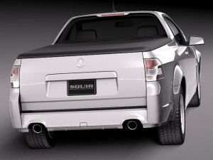 Holden VF Commodore Ute 2014 Modelo 3D