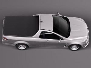 Holden VF Commodore Ute 2014 Modelo 3D