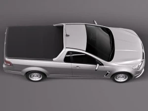 Holden VF Commodore Ute 2014 3D Model
