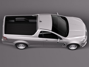 Holden VF Commodore Ute 2014 Modelo 3D