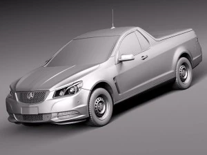 Holden VF Commodore Ute 2014 3D Model
