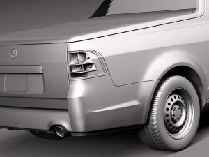 Holden VF Commodore Ute 2014 3D Model
