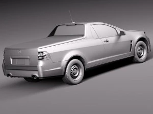 Holden VF Commodore Ute 2014 3D Model