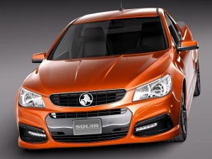 Holden VF Commodore Ute SSV 2014 3D Model