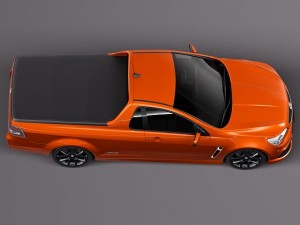 Holden VF Commodore Ute SSV 2014 3D-Modell