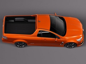 Holden VF Commodore Ute SSV 2014 3D-Modell
