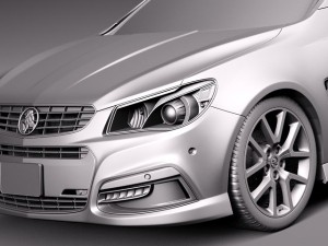 Holden VF Commodore Ute SSV 2014 3D-Modell