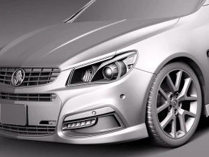 Holden VF Commodore Ute SSV 2014 3D Model