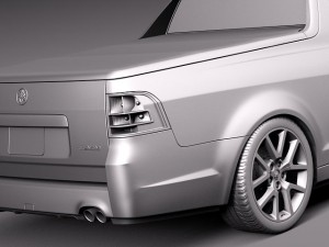 Holden VF Commodore Ute SSV 2014 3D-Modell