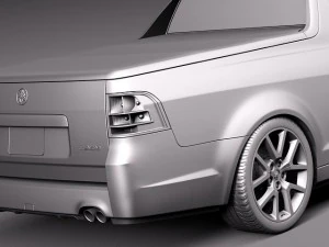 Holden VF Commodore Ute SSV 2014 3D Model