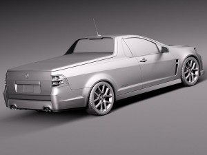 Holden VF Commodore Ute SSV 2014 3D-Modell