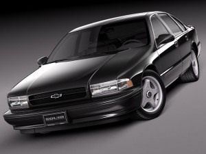 Chevrolet Impala SS 1994-1996 3D Model