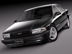 शेवरले इम्पाला एसएस 1994-1996 3D मॉडल