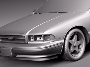 Chevrolet Impala SS 1994-1996 Modello 3D