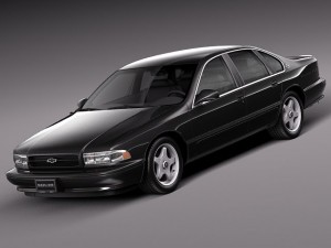 Chevrolet Impala SS 1994-1996 Modello 3D