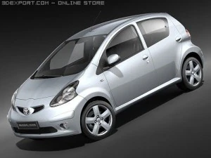 Toyota Aygo Model 3D